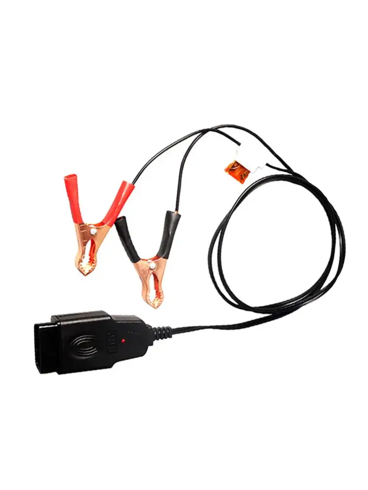 

Vehicle ECU Emergency Power Supply Cable Memory Saver OBD Changing Battery Power Tools Replace Battery Leakage Detector