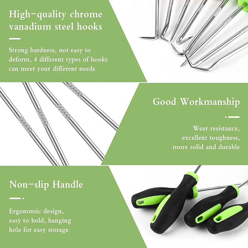 4 шт. набор крючков для автомобильного масляного уплотнения съемник