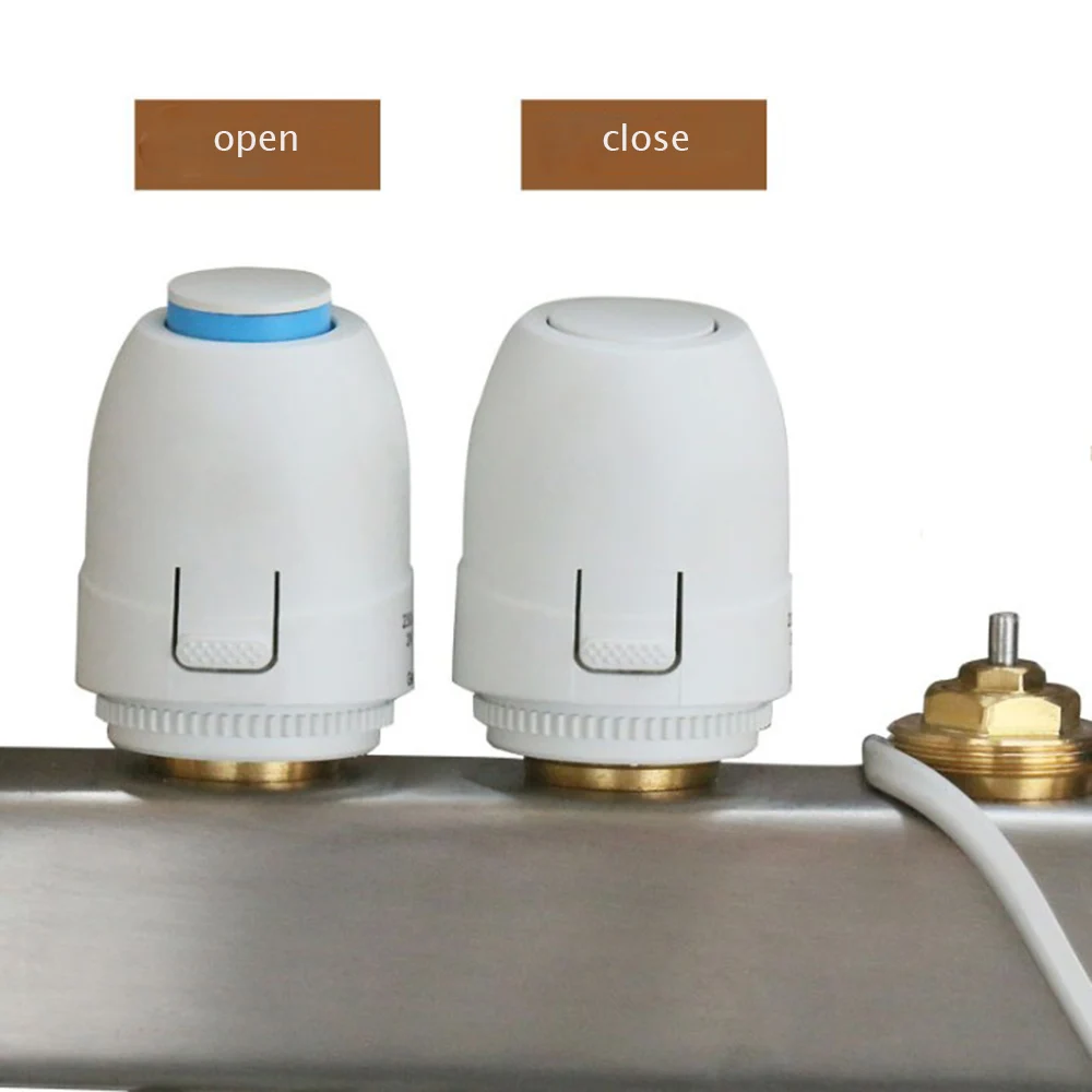 NC 230 В 2 Вт Электрический тепловой привод нагревательный клапан коллектор для