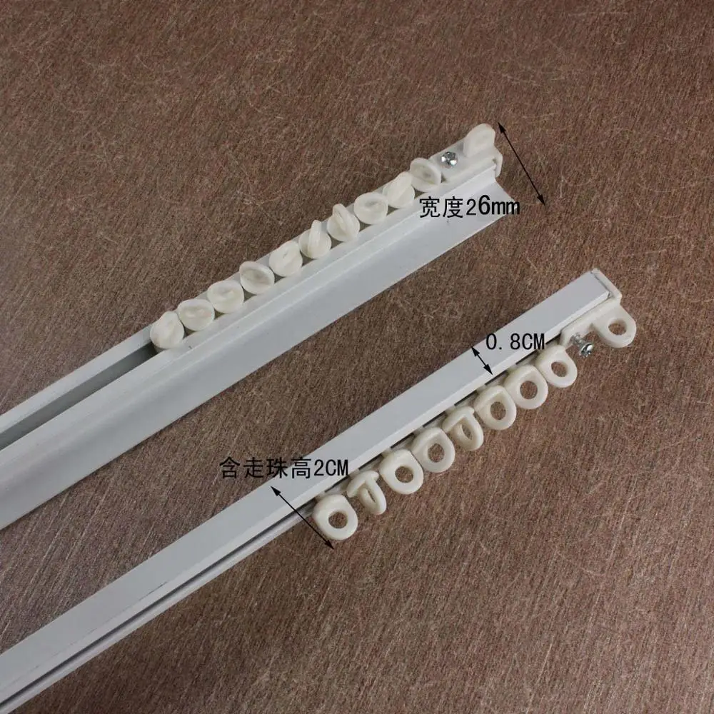 Прямой потолок установленный Занавес Рельс прямой направляющий Окна Балкон