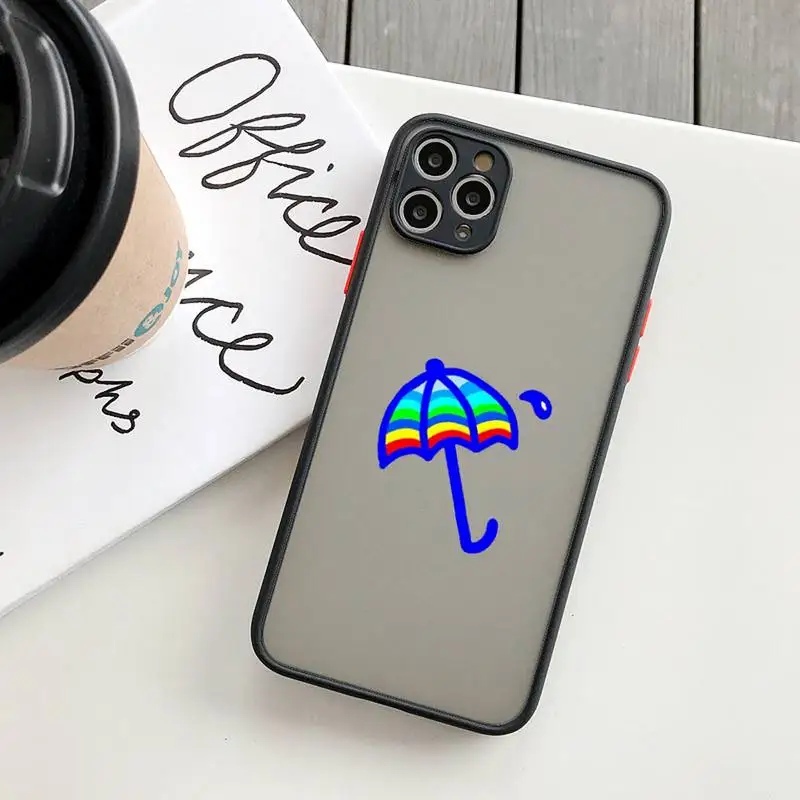 

Cute Weather Logo Phone Cases Phone Case For IPhone 12 11 Pro Max XR XS Max X SE2 6s 7 8 PlusHard Shockproof Black Case