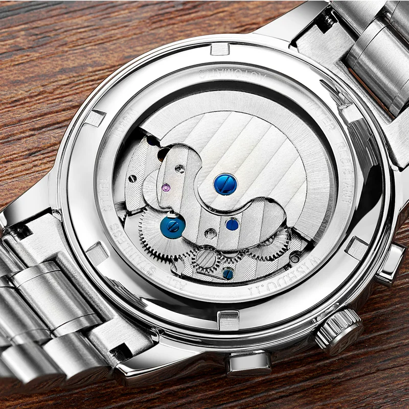 Relojes LIGE Мужские автоматические механические Спортивные часы мужские роскошные