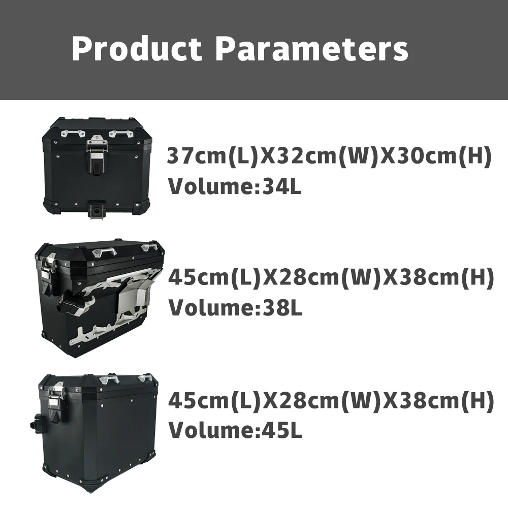 للبيع ل BMW F750GS F850GS ADV F750 F850 F 750 850 GS Adventure 2018-2021 دراجة نارية حقيبة سفر ألومنيوم Panniers السرج حقيبة صندوق علوية