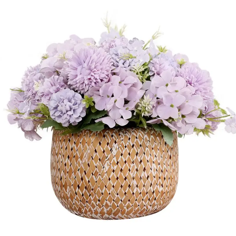 

Hydrangea Artificial Flower Peony High-Quality Luxury Bouquets DIY Wedding Ornaments Home Table Ornaments