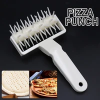 pizza rolling pin punch pastry roller pin biscuit dough pie hole embossing dough puncher roller craft diy kitchen baking tool