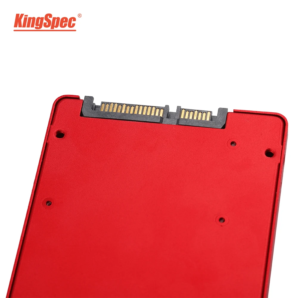 Рождественский подарок KingSpec 120 ГБ 240 SATA3 SSD 512 ГБ 1 ТБ внутренний SATA3 жесткого диска красный металлический чехол для настольного компьютера ноутбука Планшеты