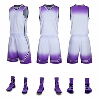 adult kids basketball jersey sets men women blank sport clothes kits breathable girl boys basketball uniforms training suit