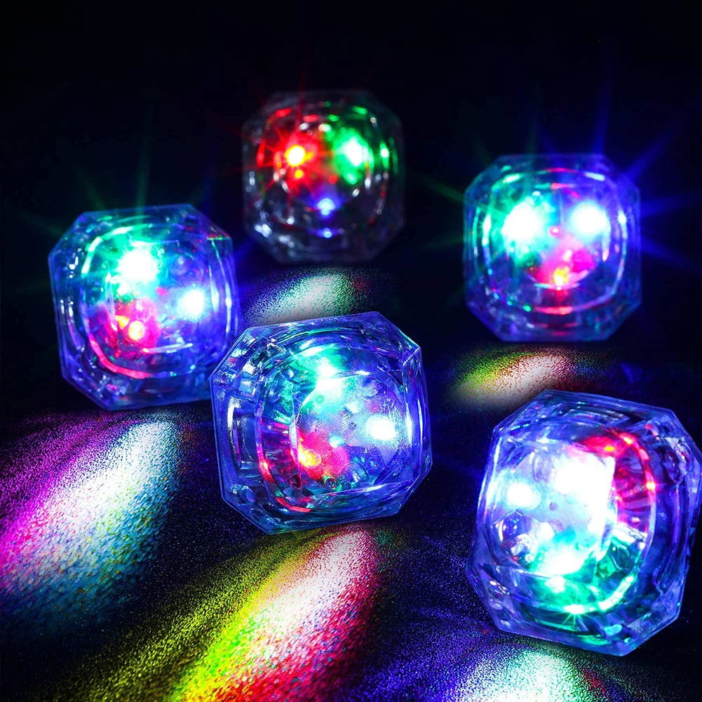 

60Pcs LED Laser Finger Ring Lights LED Children Finger Lights Kids Dazzle Colour Finger Ring Toy Event Party Festival Lantern