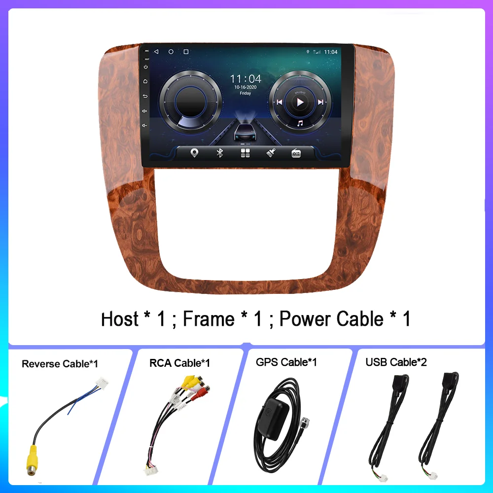 

2 Din Android 10.0 Car Radio for GMC Yukon Acadia 2007-2012 Autoradio Automotive Goods GPS Naviagtaion Carplay Car Audio Carplay