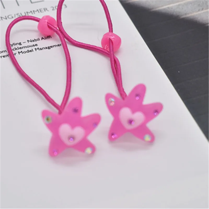 6 шт. корейские эластичные резинки для волос в виде животных маленьких девочек со