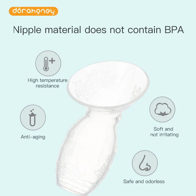 Ручной молокоотсос для кормления ребенка одной рукой партнер собиратель