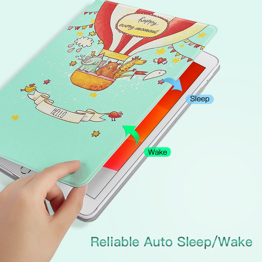 ESR iPad чехол для Air 4 2020/iPad 8th/iPad 9 7 ''/iPro 10 5''/Mini Mini/Air/7th Gen мультфильм Стенд