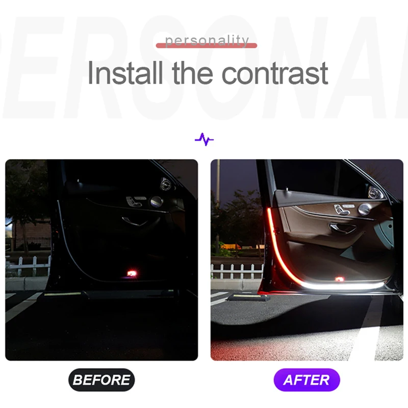 Led Car Openning Door Warning Light For peugeot 405 408 5008 605 607 806 807 EXPERT RCZ 1007 106 107 108 partner rifter | Автомобили и