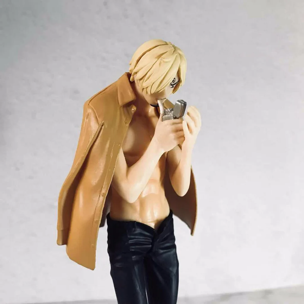 Цельный плащ Sanji в стиле аниме 2 вида цветов для курения голых 2017 с календарем. Vol.2