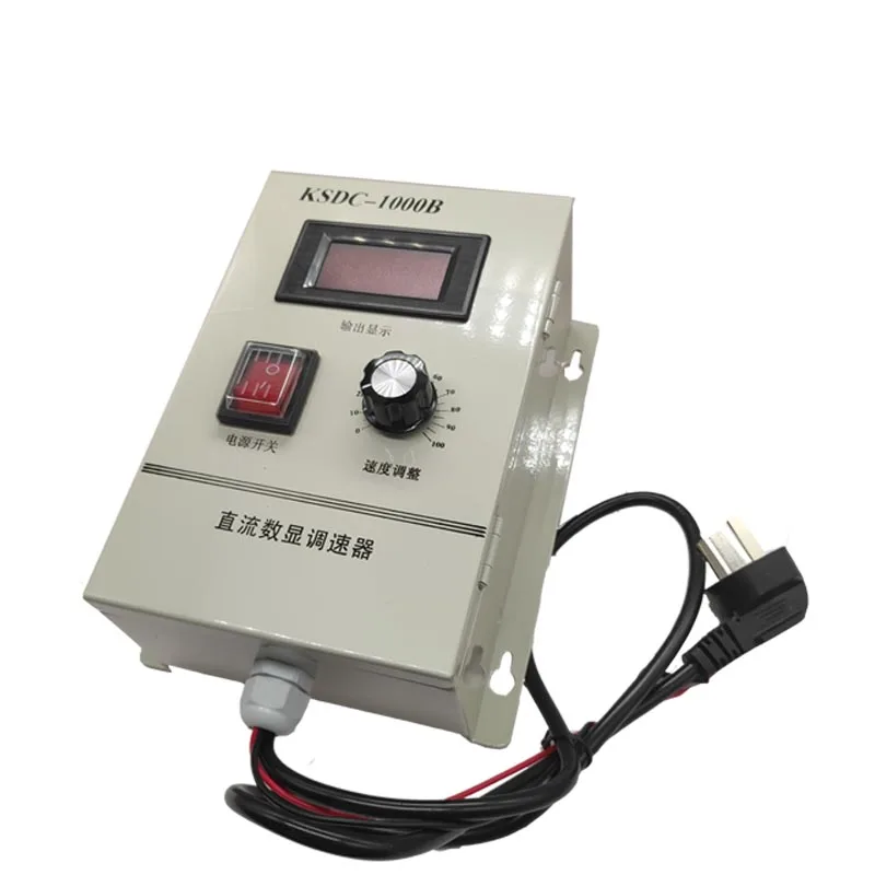 Regulador do Motor cc 750w 220v 1hp e 2hp Entrada de v ac v dc Painel de Controle da Caixa de Controle Acionador do motor