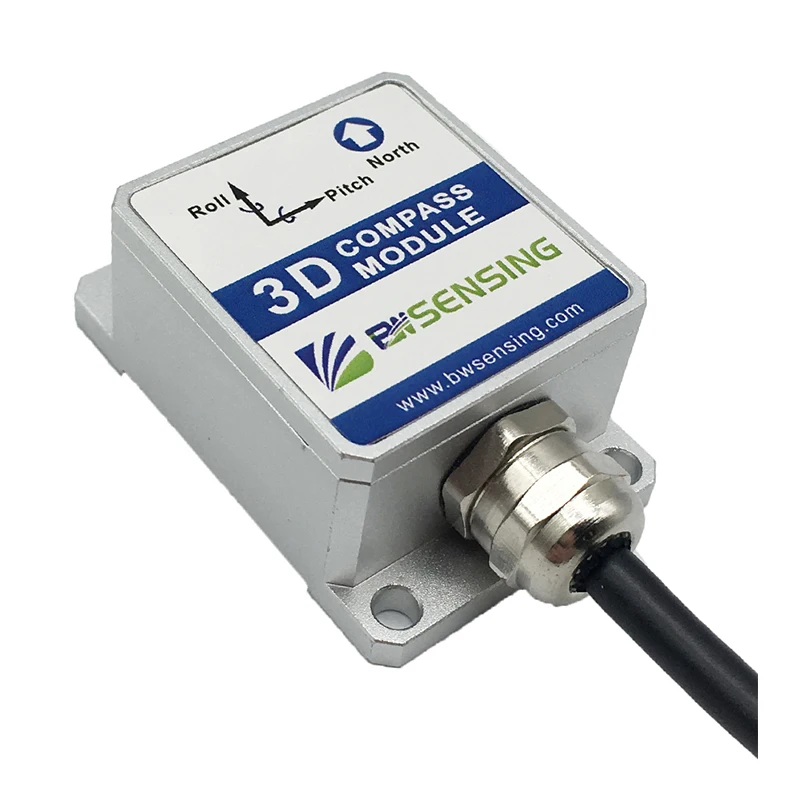 Электрический цифровой компас SEC345 Инклинометр с тремя осями угловой датчик