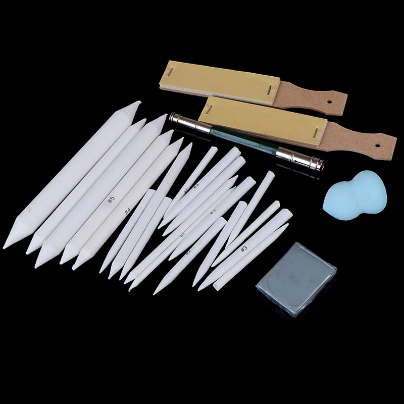 Художественная роспись наждачная бумага блок для карандаша заточка эскиз