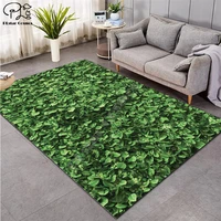 clover plant mats kids 3d printed carpet hallway doormat anti slip bathroom carpets kids room absorb water kitchen rug