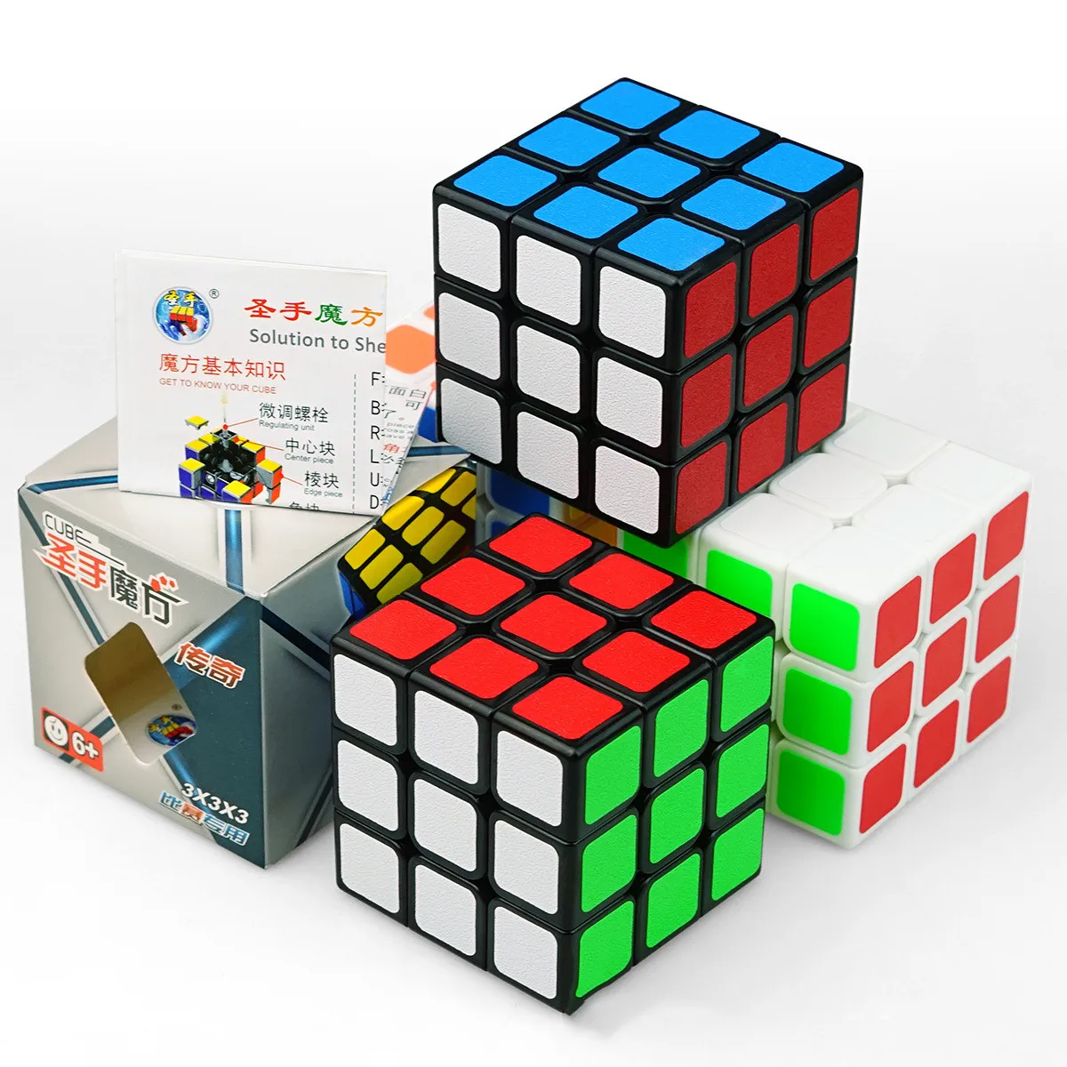 Shengshou 3x3x3 скоростной кубик Профессиональный ультра Гладкий 3*3*3 волшебный Твист