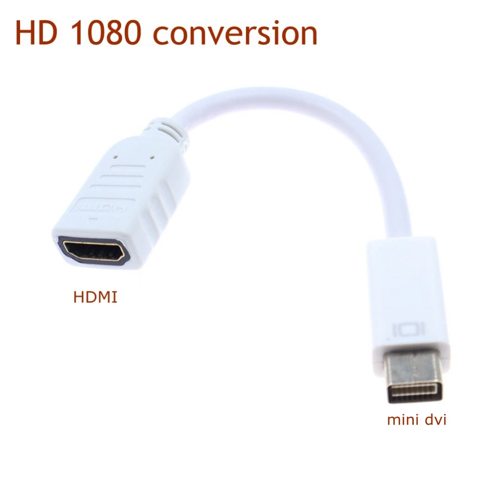 Мини кабель DVI папа мама HDMI совместимый мини конвертер адаптер для камеры ПК Macbook