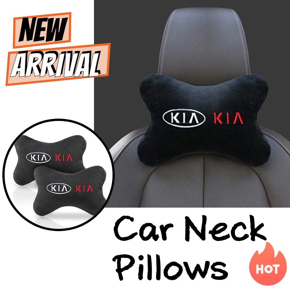 

Car Seat Head Neck Pillows Rest Head Auto Pillow Support Headrest Pad Backrest For KIA Cerato Sportage K2 K3 K5 RIO 3 4 Sorento