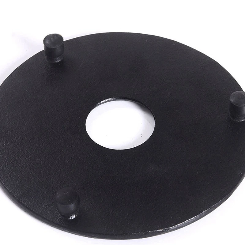 SZS горячий черный чугун Trivet чайник Tetsubin стенд, чугун Trivet для питья изоляционный коврик обеденный стол