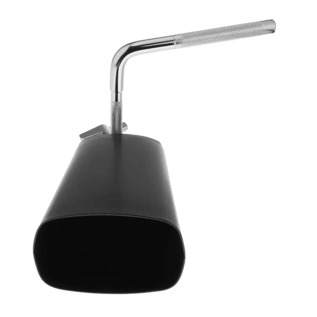

6 in. Steel Cowbell/ Noise Makers for Drum Set. Cheering Bell for Sporting,