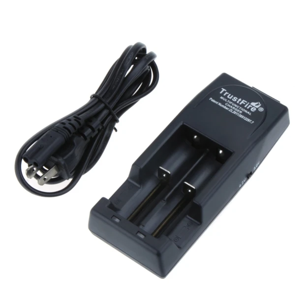 

TrustFire TR-001 Charger Universal Li-ion Rechargeable Battery Charger for CR123A 18650 16340 14500 10400 Lithium Batteries