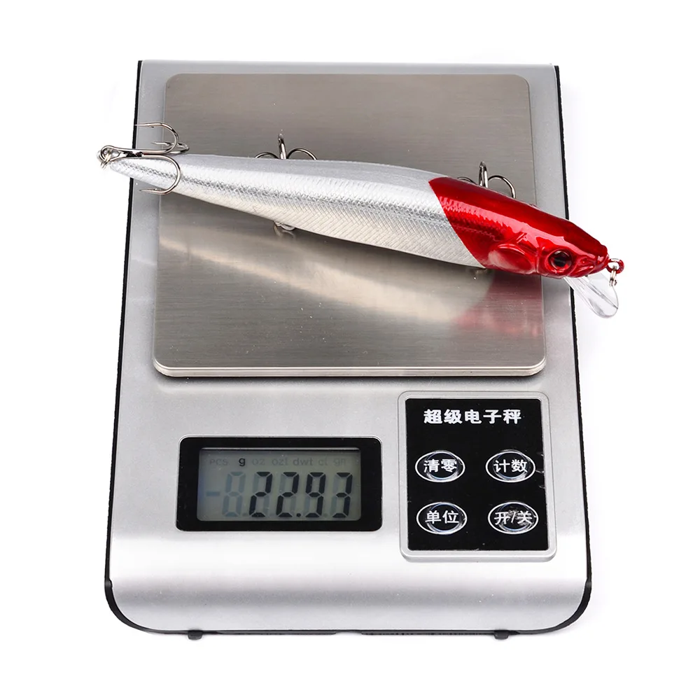 

23g Black Minnow Silent Sinking Wobblers For Pike Fishing Lures Trout Artificial Bait Crankbaits Fishing Tackle 2021