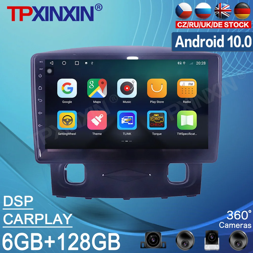 

Android 10.0 128GB For Ford Kuga 2008 Mazda Tribute 2006-2008 Car Player Radio GPS Navigation Autostereo Multimedia IPS Carplay