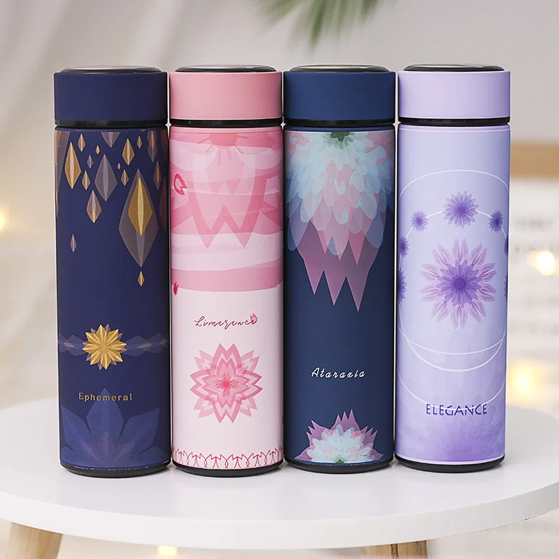 

Thermos 480ml Vacuum Flasks Double Wall Stainless Steel Coffee Milk Travel Mug Thermo Water Bottle Thermos Cup Fashion