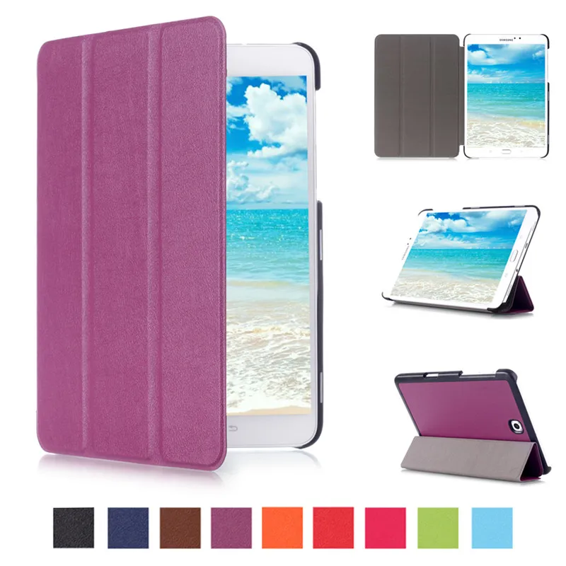 Роскошный Ультратонкий умный чехол-подставка из искусственной кожи для Samsung Galaxy