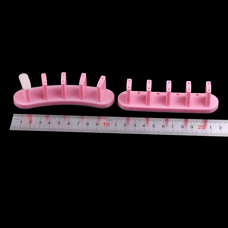 

1SET=3Pcs exercise rack and 15 nail pieces, nail art exercise rack, high-quality plastic lotus nail fashion display rack