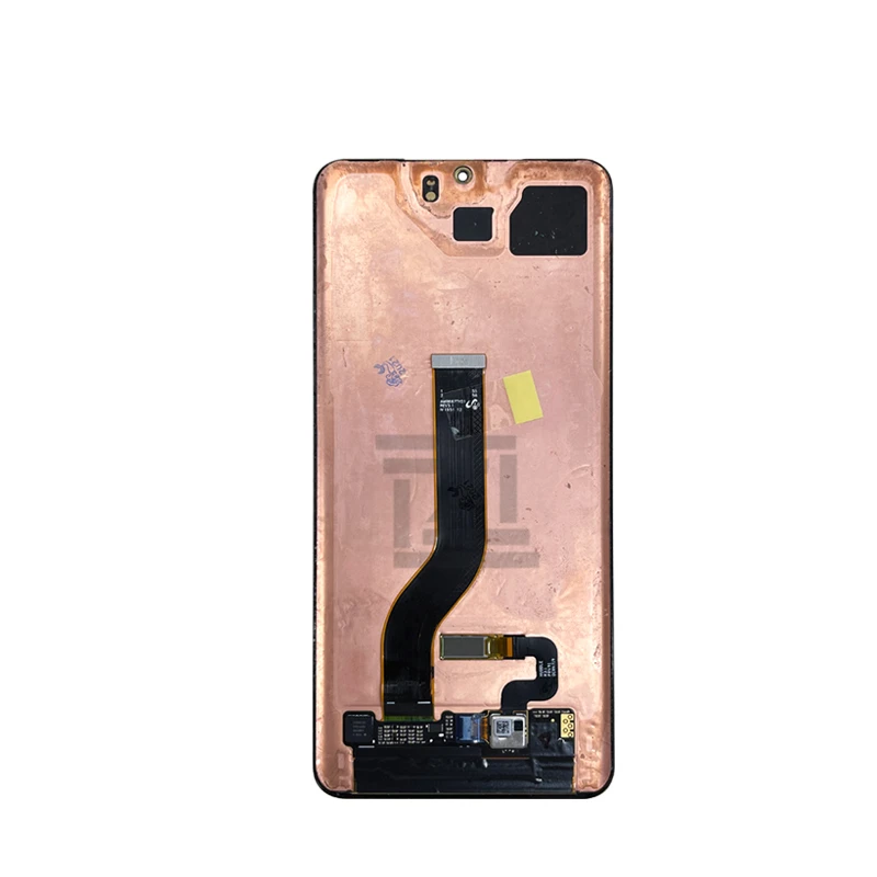 Pantalla t&aacute;ctil lcd para Samsung Galaxy S20 + G985, montaje de digitalizador + marco para Samsung S20 G980-2