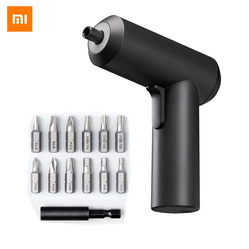 Электроинструменты Xiaomi Мини Электрическая аккумуляторная отвертка дрель