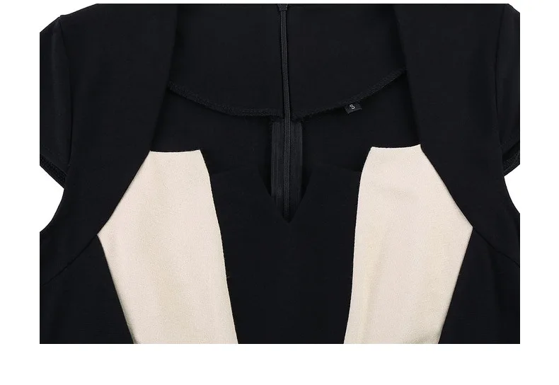 

BacklakeGirls 2020 Women Pencil Dress Elegant Square Collar Two Styles Long Sleeve Short Sleeve Office Dress Knee Length Vestido