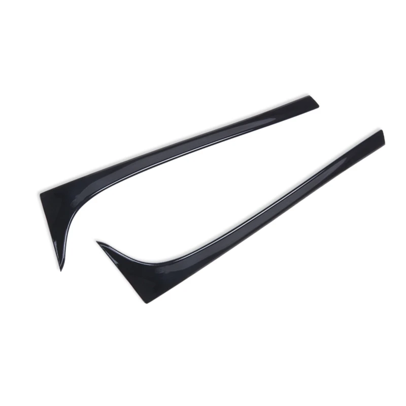 Яркий черный Автомобильный спойлер MK7 из АБС-пластика в форме крыла задний 2 шт.