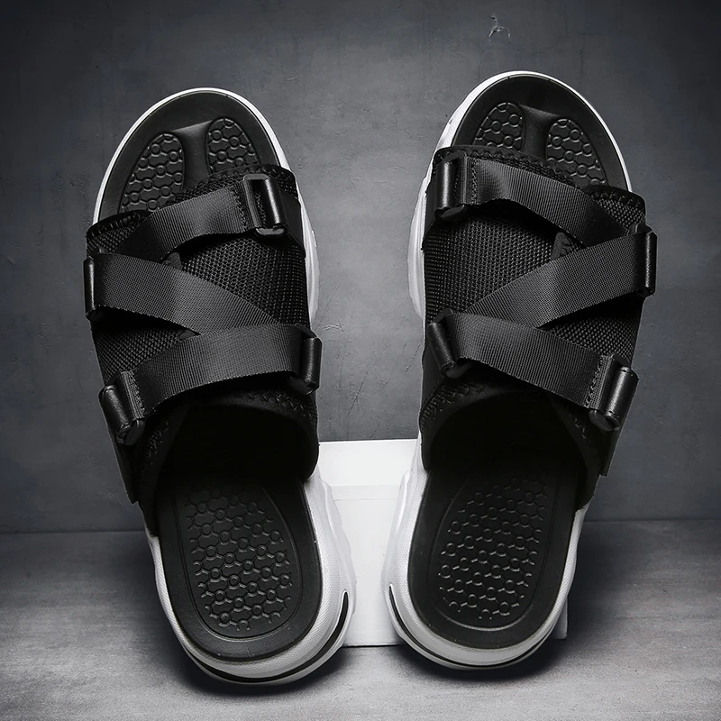 

Sandalias Cuero Hombre Sandalet Sandalias Transpirables Summer Sandals&slippers Slippers Beach Flip Flops Men