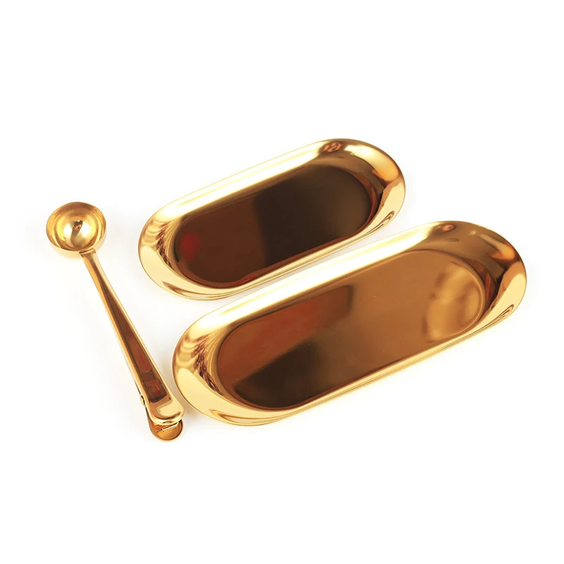 Зажим для кофейной ложки из нержавеющей стали Два в одном|Кофейные совки| |