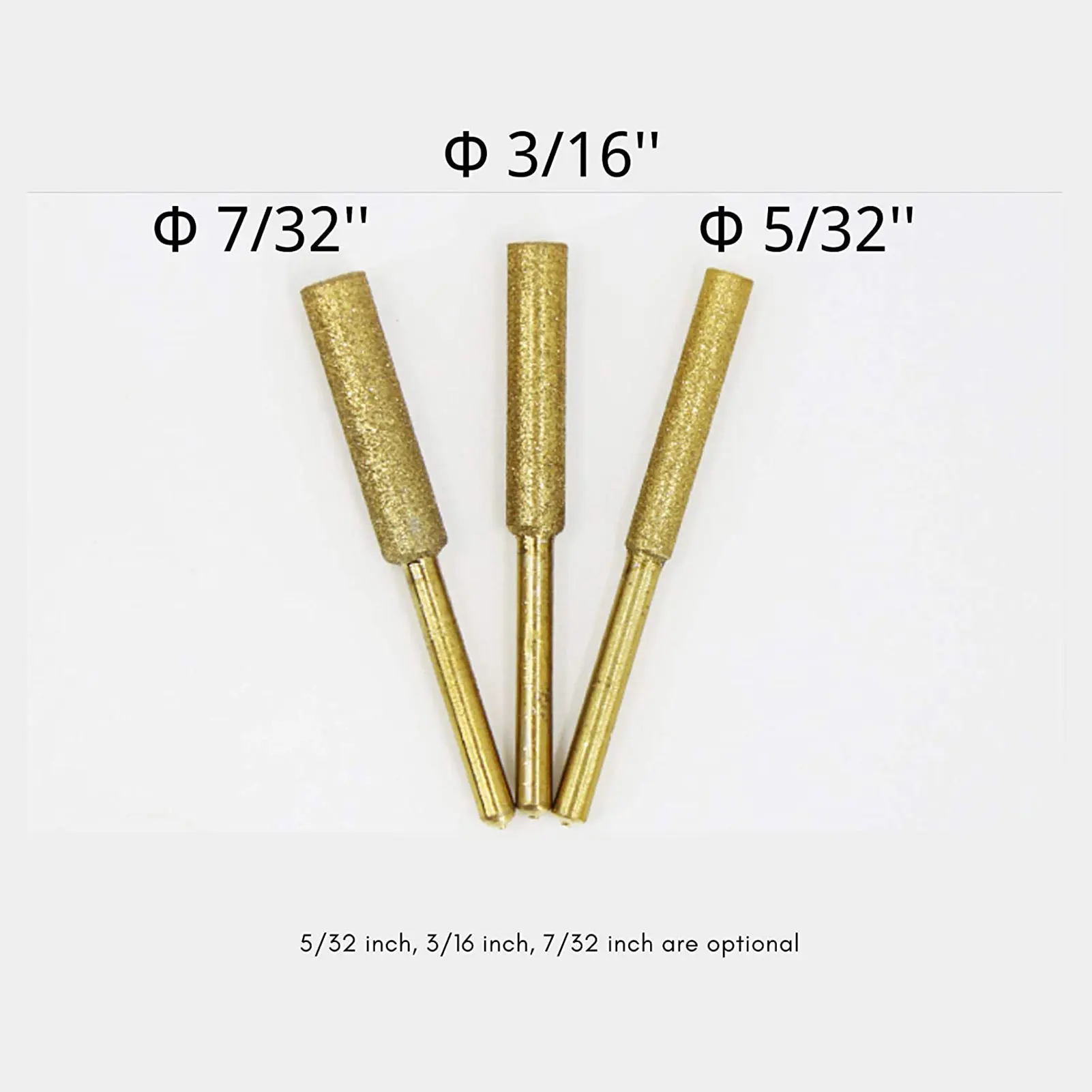 8 шт. сверла для бензопилы алмазная точилка с титановым покрытием высокопрочная