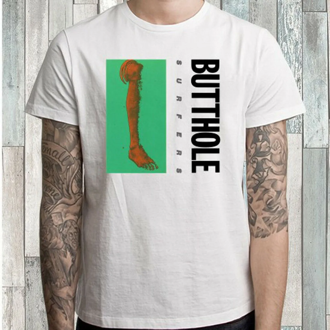 Buttole Surfers Rock Band мужские белые топы футболка размер S M L XL 2XL 3XL Harajuku модная
