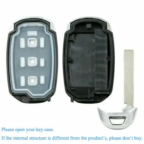 Запасной смарт-ключ Keyecu чехол с дистанционным управлением 3 кнопки для Hyundai Tucson I30