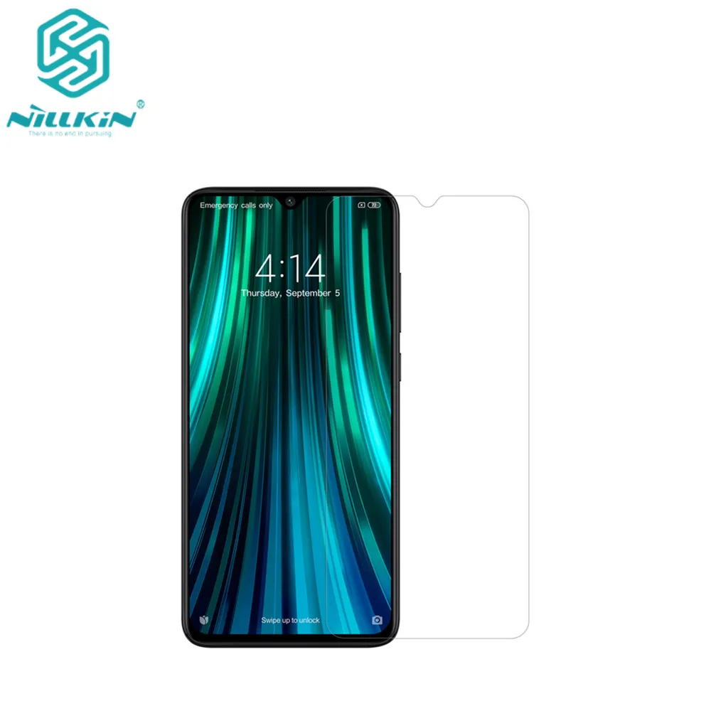 2 шт./лот для Xiaomi Redmi Note 8 Pro NILLKIN суперпрозрачная защитная пленка против отпечатков