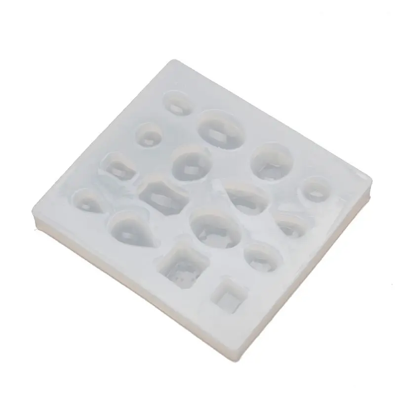 

Cabochon Gem Silicone Mold Oval Square Round Shapes Resin Epoxy Jewelry Making Dropshipping