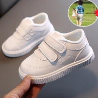kids sneakers boys shoes girls trainers children leather shoes white black school shoes pink casual shoe flexible sole fashion