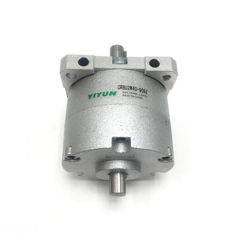 

CRBU2W40-90SZ YIYUN Vane type swing cylinder Pneumatic rotary cylinder CRBU2W series
