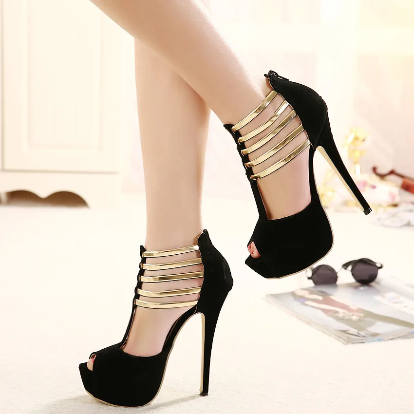 Новинка большие размеры 35 43 женские босоножки на высоком каблуке вечерние