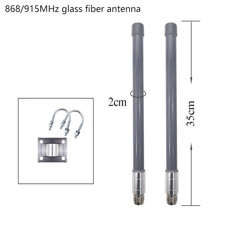 Lora system data 915 868mhz glass fiber omnidirectional antenna Internet of things acquisition high gain waterproof antenna
