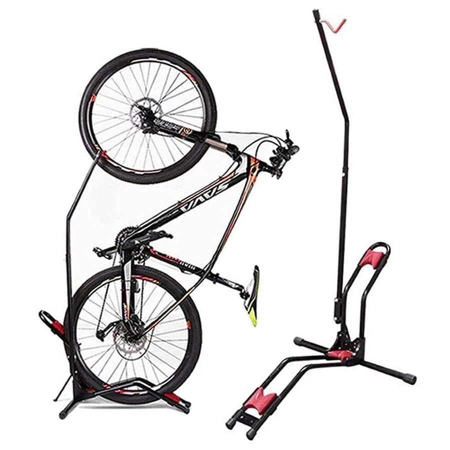 

Indoor Garage Storage Rack Stand or Bicycles 20-27" Mountain Bikes 650B 700C Road Bike Stand Support Holder Vertical/ Horizontal