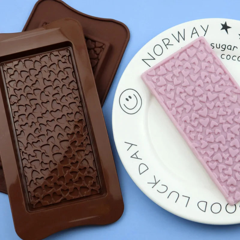 

New Mini Love Heart Chocolate Mold Silicone Bisuit Chip DIY Cake Fondant Tools